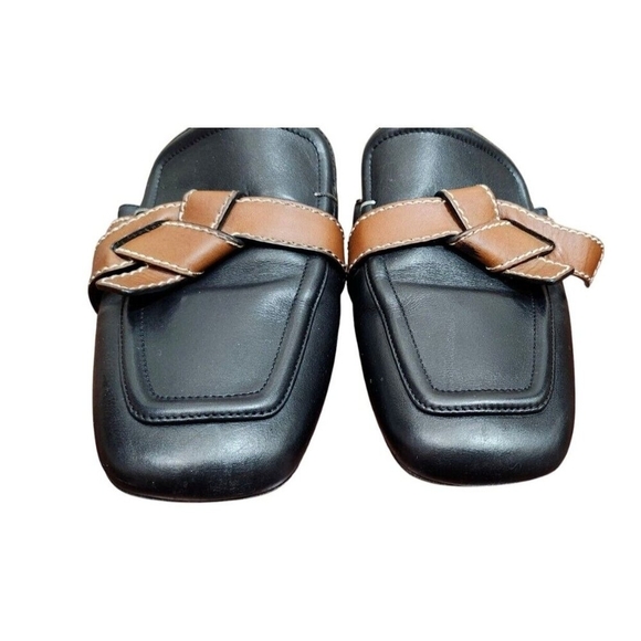 Loewe Black Gate Belted Leather Mule Size EU 39/US 9 - Picture 4 of 13